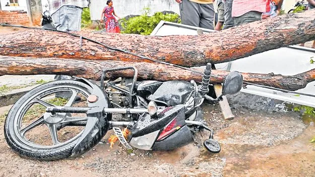 ఈదురుగాలుల బీభత్సం