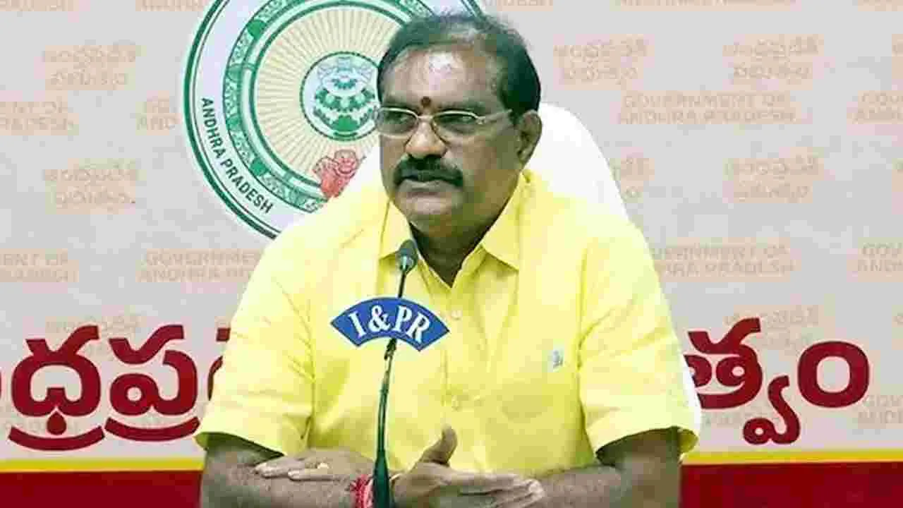 రెండేళ్లలో ‘వేదవతి’ పూర్తి: మంత్రి నిమ్మల