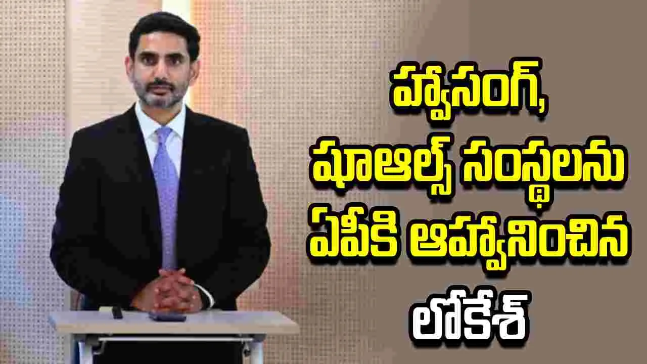హ్వాసంగ్ గ్రూప్‌తో మంత్రి లోకేశ్ సమావేశం