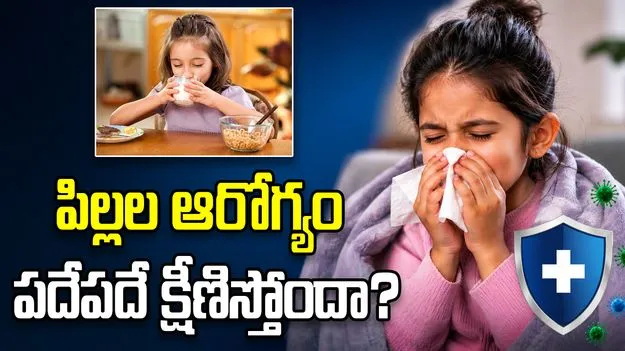 పిల్లల ఆరోగ్యం పదేపదే క్షీణిస్తోందా? ఈ జాగ్రత్తలు తీసుకోండి..