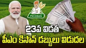 రైతుల ఖాతాల్లోకి రూ.2 వేలు చొప్పున పీఎం కిసాన్ డబ్బులు జమ