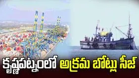 కృష్ణపట్నం పోర్టులోకి తమిళనాడు బోటు అక్రమ చొరబాటు.. పట్టుకున్న టాస్క్‌ఫోర్స్ 