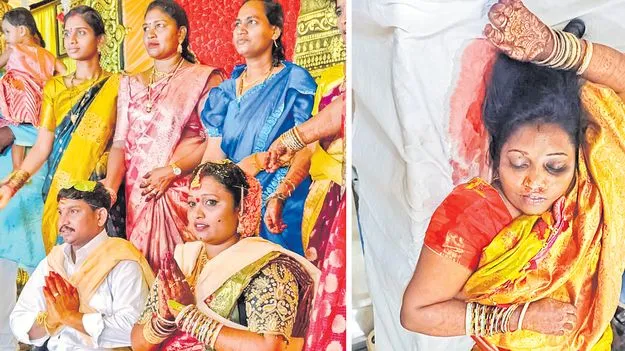 పెళ్లయి 24 గంటలు గడవక ముందే నవవధువు దుర్మరణం
