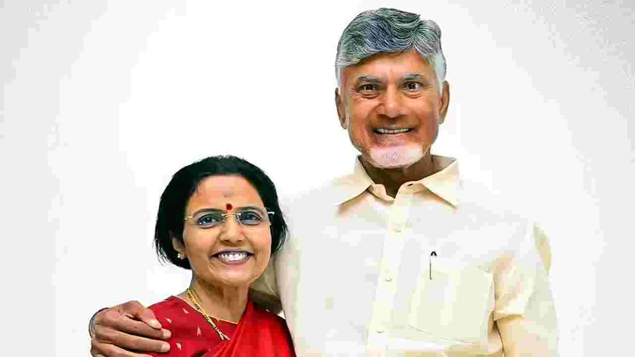 సతీమణికి సీఎం జన్మదిన శుభాకాంక్షలు