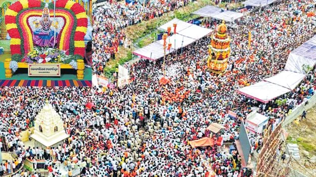  నేత్రపర్వంగా మల్లన్న రథోత్సవం