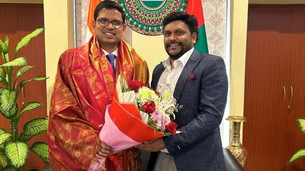 దుబాయిలో భారత కాన్సుల్‌ జనరల్‌గా బాధ్యతలు స్వీకరించిన విష్ణువర్ధన్‌ రెడ్డి
