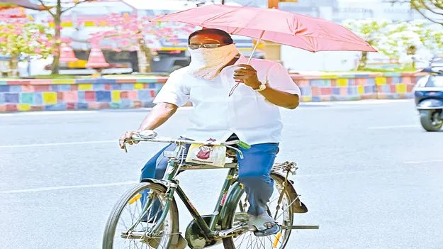 భానుడి భగభగలు..