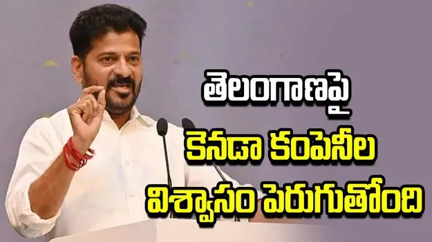తెలంగాణలో పెట్టుబడులకు కెనడా ఆసక్తి.. సీఎం రేవంత్‌తో హైకమిషనర్ భేటీ