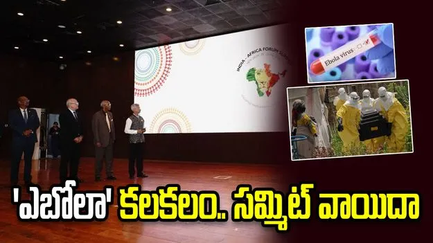 ఆఫ్రికాలో ఎబోలా కలకలం.. 'ఇండియా-ఆఫ్రికా సమ్మిట్' వాయిదా.. భారత్‌లో హై-అలర్ట్!