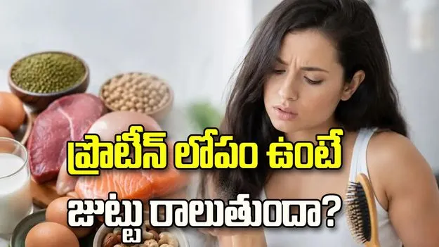 ప్రొటీన్ లోపం ఉంటే జుట్టు రాలుతుందా?