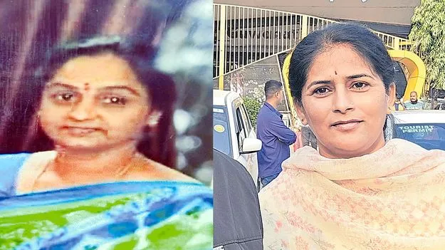 ఆగి ఉన్న బస్సును ఢీకొన్న కంటైనర్‌ లారీ