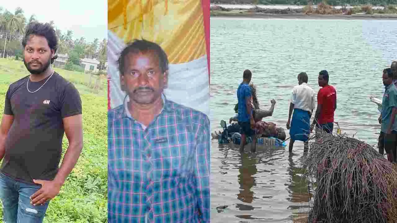 చంపి.. మృతదేహాలను బైక్‌కు కట్టేసి!