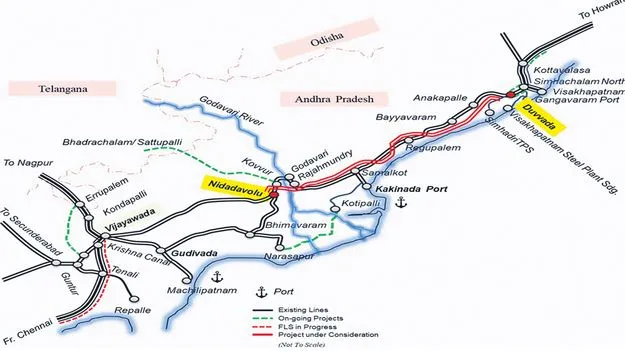ఏపీ రైల్వే లైన్లకు మహర్దశ
