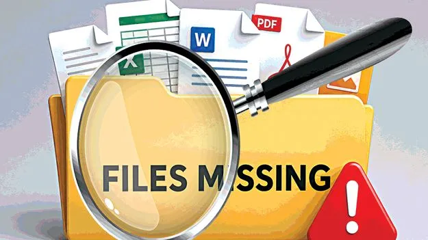 కీలక ఫైళ్లు గల్లంతు