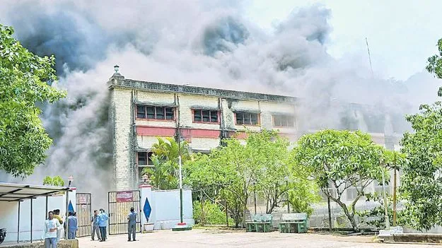 మాచ్‌ఖండ్‌ జలవిద్యుత్తు కేంద్రంలో అగ్నిప్రమాదం