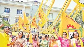 హైదరాబాద్‌లో ఘనంగా చంద్రబాబు పుట్టిన రోజు వేడుకలు 