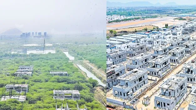 రాజధాని నిర్మాణాలు చకచకా