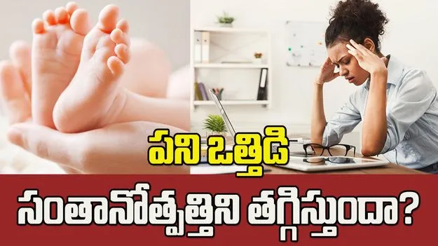 పని ఒత్తిడి సంతానోత్పత్తిని తగ్గిస్తుందా? నిపుణులు ఏమంటున్నారంటే..