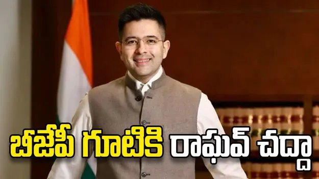 ఆమ్ ఆద్మీ  పార్టీకి భారీ షాక్.. బీజేపీ గూటికి రాఘవ్ చద్దా