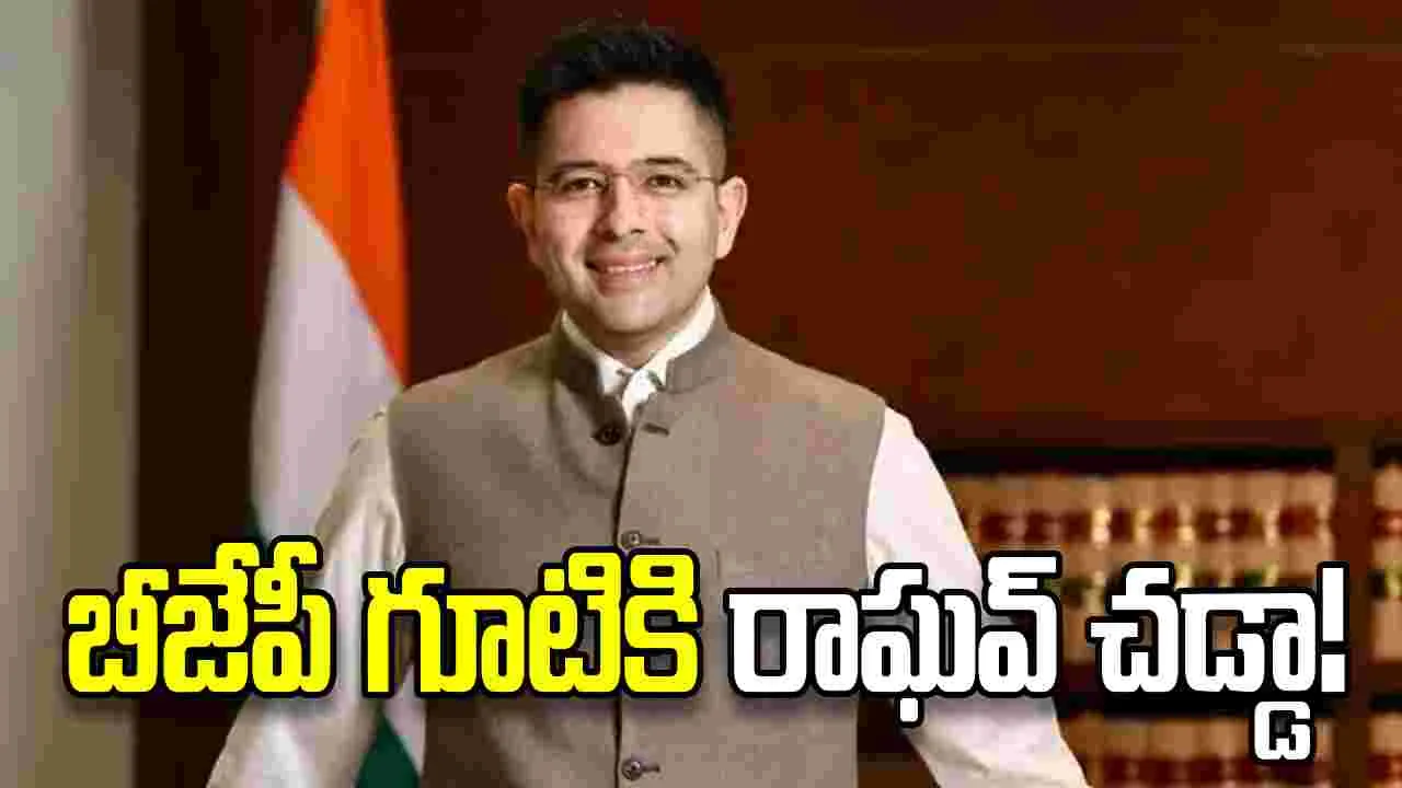 ఆమ్ ఆద్మీ  పార్టీకి భారీ షాక్.. బీజేపీ గూటికి రాఘవ్ చడ్డా