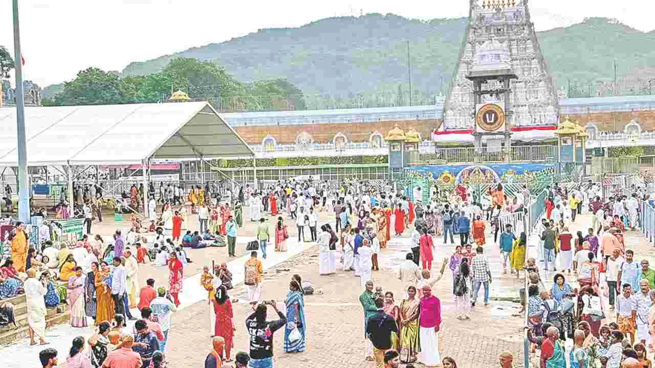 శ్రీవారి దర్శనానికి 14 గంటలు