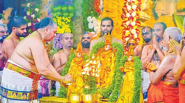 శ్రీవారి వసంతోత్సవాలు ప్రారంభం