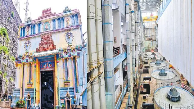 శ్రీశైలంలో అడుగంటిన నీటి నిల్వలు