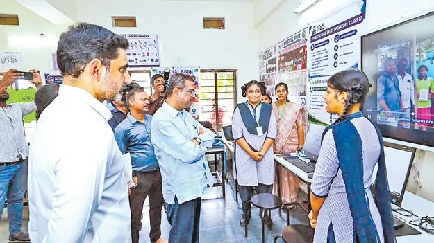 విద్యాభివృద్ధికి లోకేశ్‌ కృషి భేష్‌