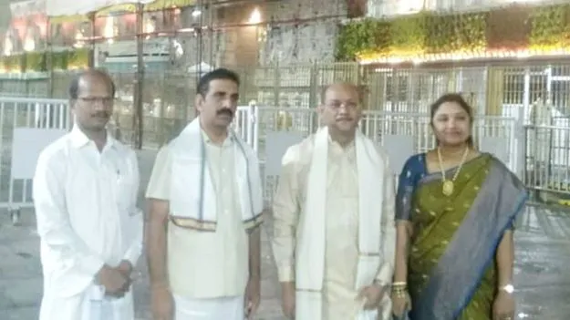 శ్రీవారి సేవలో హైకోర్టు న్యాయమూర్తి