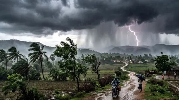 నేడు భారీ వర్షాలు