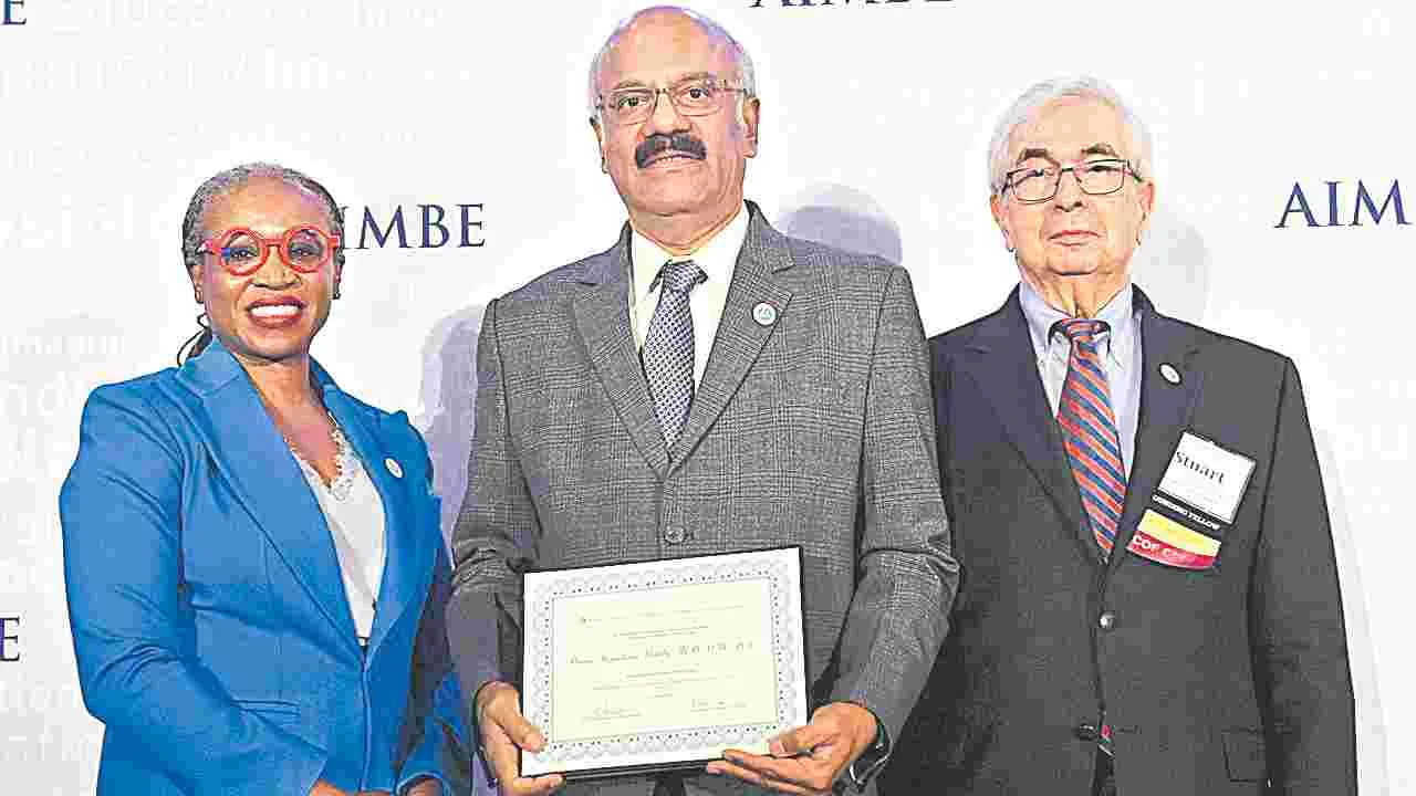 ఏఐఎంబీఈ కాలేజ్‌ ఆఫ్‌ ఫెలోస్‌కి డాక్టర్‌ నాగేశ్వర్‌ రెడ్డి ఎంపిక