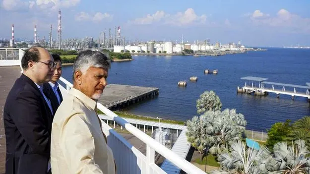 నేడు సింగపూర్‌కు చంద్రబాబు
