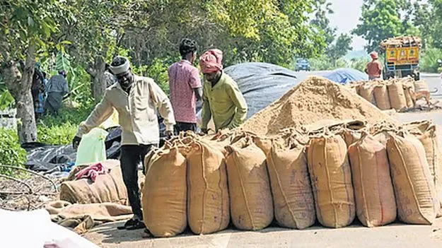 దొడ్డు ధాన్యం వేలానికి సర్కారు అనుమతి