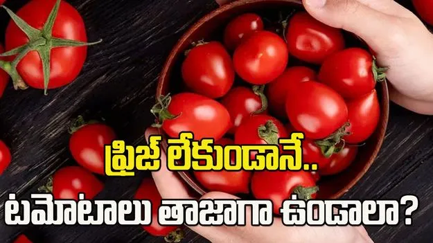 ఫ్రిజ్ లేకుండానే టమోటాలు ఎక్కువ రోజులు తాజాగా ఉండాలా?