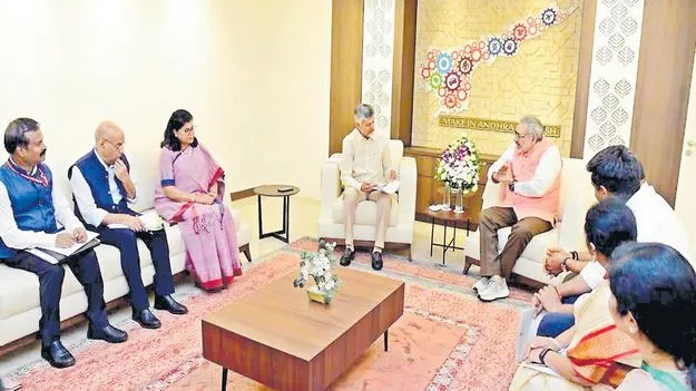 అమరావతిలో నిఫ్ట్‌, కుప్పంలో పీఎం మిత్రా పార్క్‌