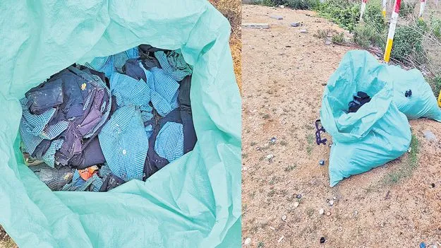 చెత్త మాదిరిగా పారేశారు