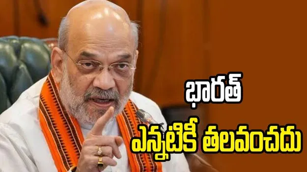 భారత్ ఎన్నటికీ తలవంచదు: అమిత్‌షా