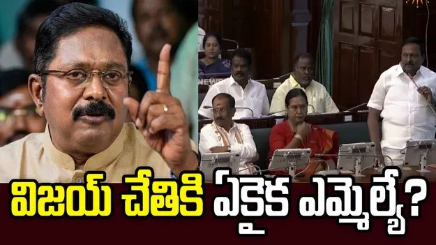 తమిళనాడు AMMK పార్టీలో కుదుపు, ఏకైక ఎమ్మెల్యేపై దినకరన్ వేటు! 