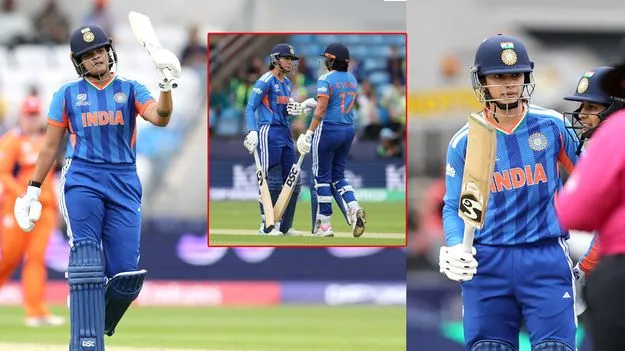 T20 WC: స్మృతి, షఫాలీ హాఫ్ సెంచరీలు.. నెదర్లాండ్స్ టార్గెట్ ఎంతంటే?