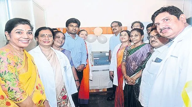 కేజీహెచ్‌లో ఐయూఐ ల్యాబ్‌ ప్రారంభం