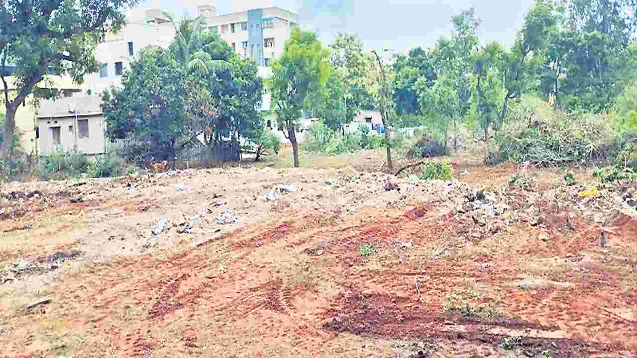 ప్రభుత్వ భూమికి ఎసరు