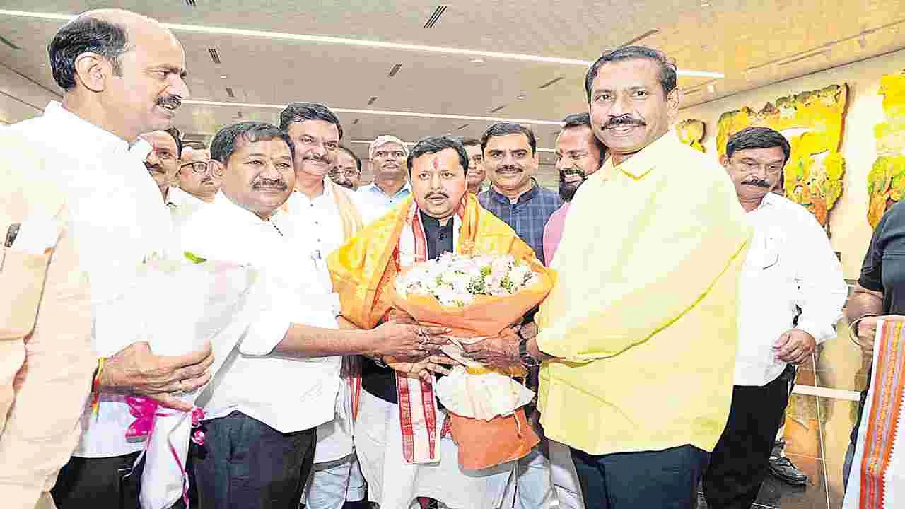 బీజేపీ సమావేశాలకు విస్తృత ఏర్పాట్లు