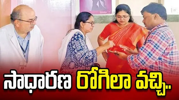 సాధారణ రోగిలా వచ్చి.. ఓపీ రాయించుకుని.. ప్రభుత్వ ఆస్పత్రిలో కలెక్టర్‌ చికిత్స..
