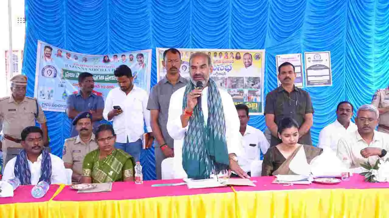 పేద ప్రజల సంక్షేమమే ప్రభుత్వ ధ్యేయం..