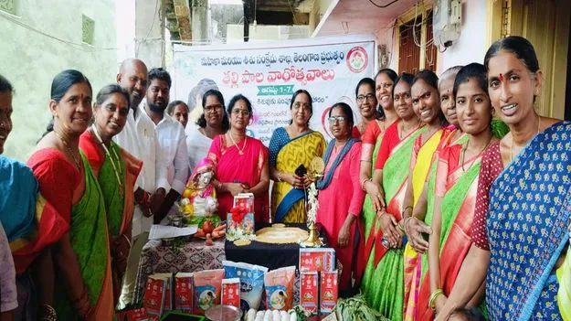 పిల్లల ఎదుగుదలకు తల్లిపాలు దోహదం..