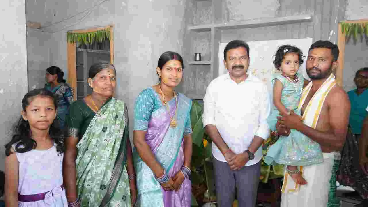 పేదల సొంతింటి కల సాకారం