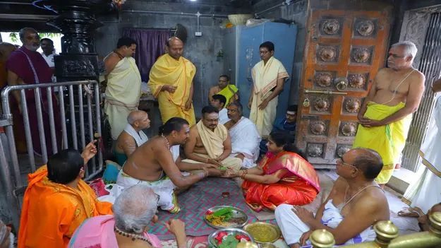 వేములవాడలో శ్రీరామనవమి ఉత్సవాలకు శ్రీకారం