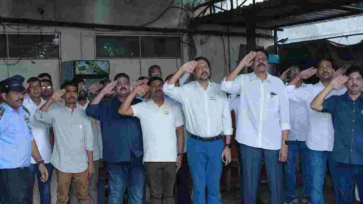 ఏబీఎన్-ఆంధ్రజ్యోతి ఆఫీసులో ఘనంగా స్వాతంత్య్ర దినోత్సవ వేడుకలు