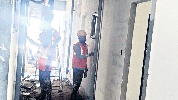 శరవేగంగా టిడ్కో ఇళ్ల నిర్మాణం