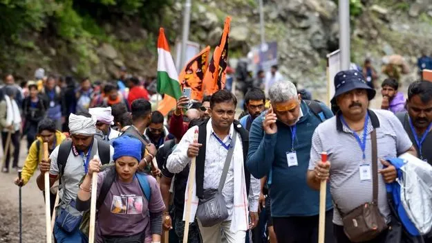 జులై 19 నుంచి అమర్‌నాథ్ యాత్ర తాత్కాలికంగా నిలిపివేత..
